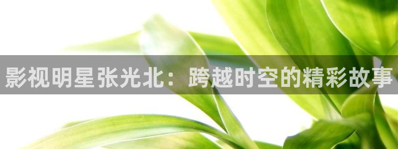 神马不卡伦理影院：影视明星张光北：跨越时空的精彩故事